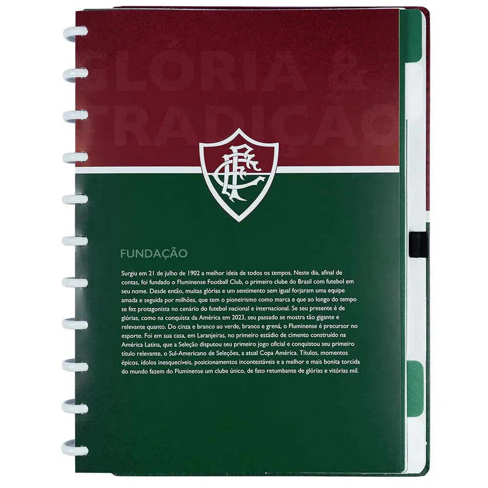 Caderno Inteligente Fluminense Escudo - UN