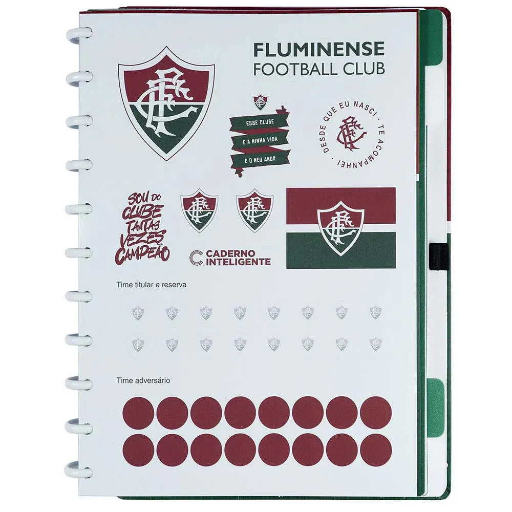 Caderno Inteligente Fluminense Escudo - UN