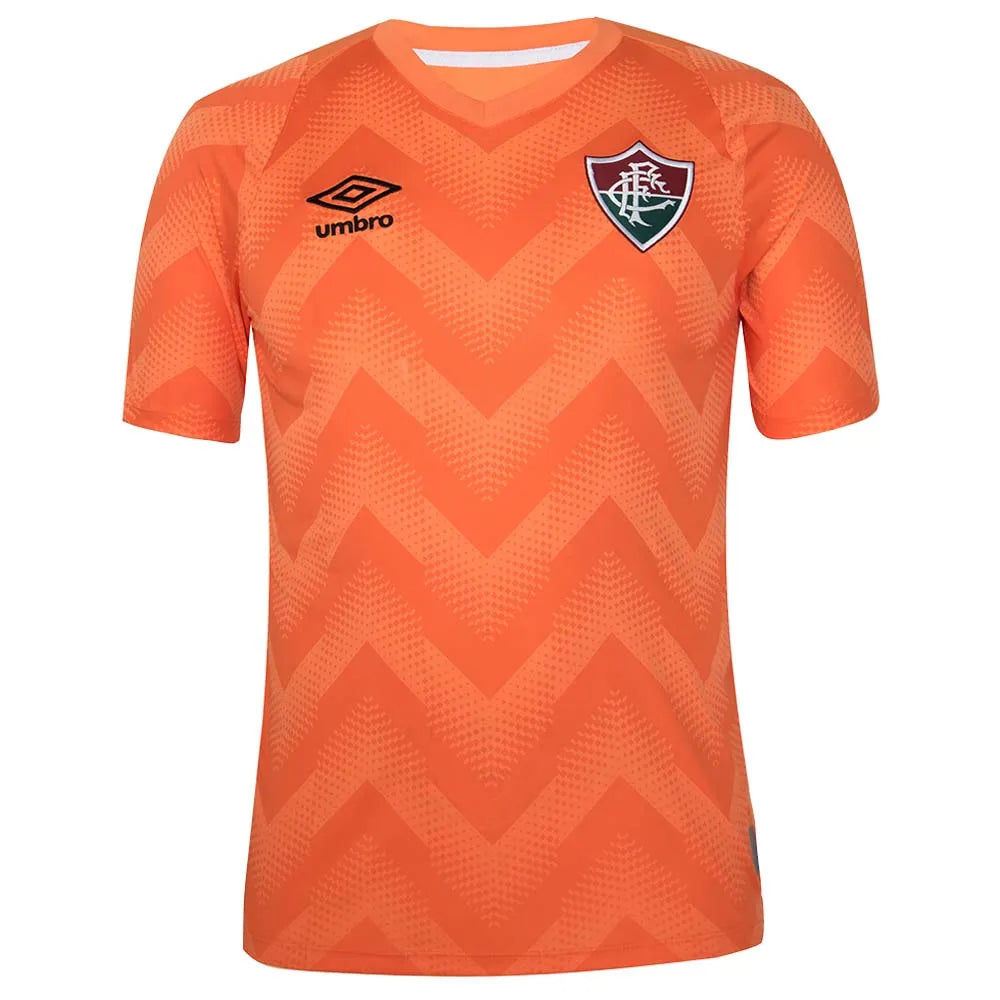 Camisa Fluminense Goleiro Laranja Oficial 2024 Umbro