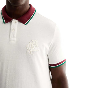 Camisa Polo Fluminense Assis Off White Foxton